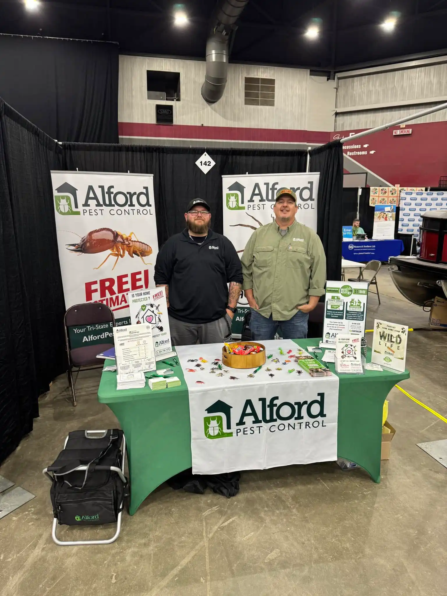 Alford at the WSAZ Home & Garden Show in Huntington