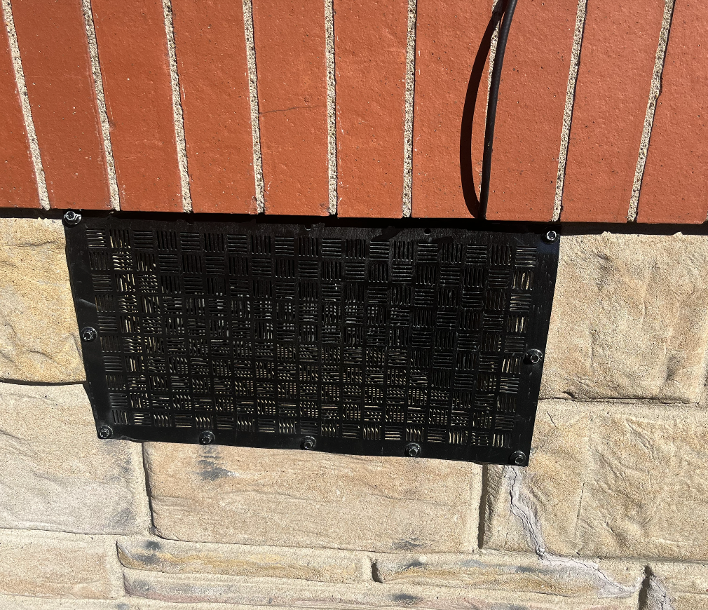 after foundation vent cover